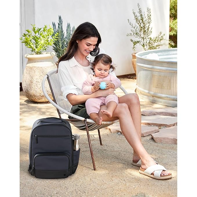 Skip Hop Flex Diaper Bag Backpack Navy Birth+ to 24M - 9P140210