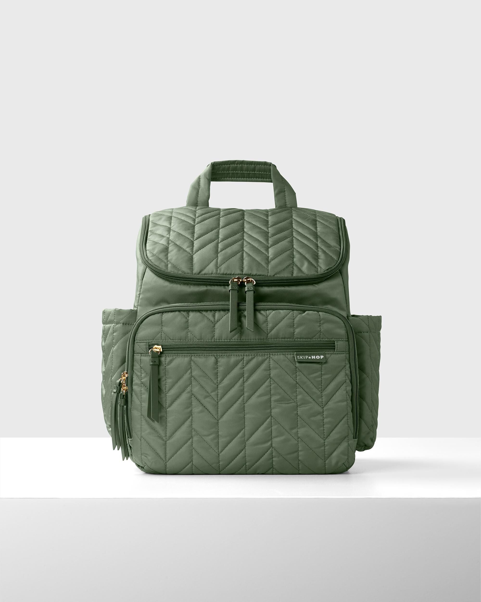Skip Hop Forma Backpack Dark Sage Birth+ to 24M - 9P440710