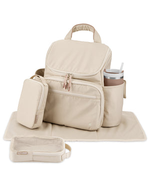 Skip Hop Forma Next Diaper Backpack Birth+ to 24M - Baby Pink Diaper Bag