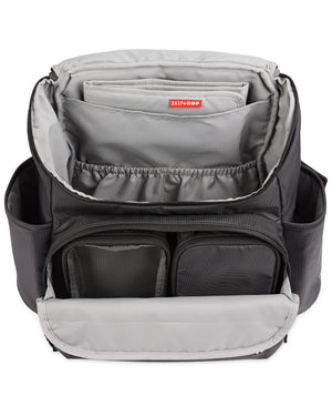 Skip Hop Forma Next Diaper Backpack Birth+ to 24M - Black Diaper Bag
