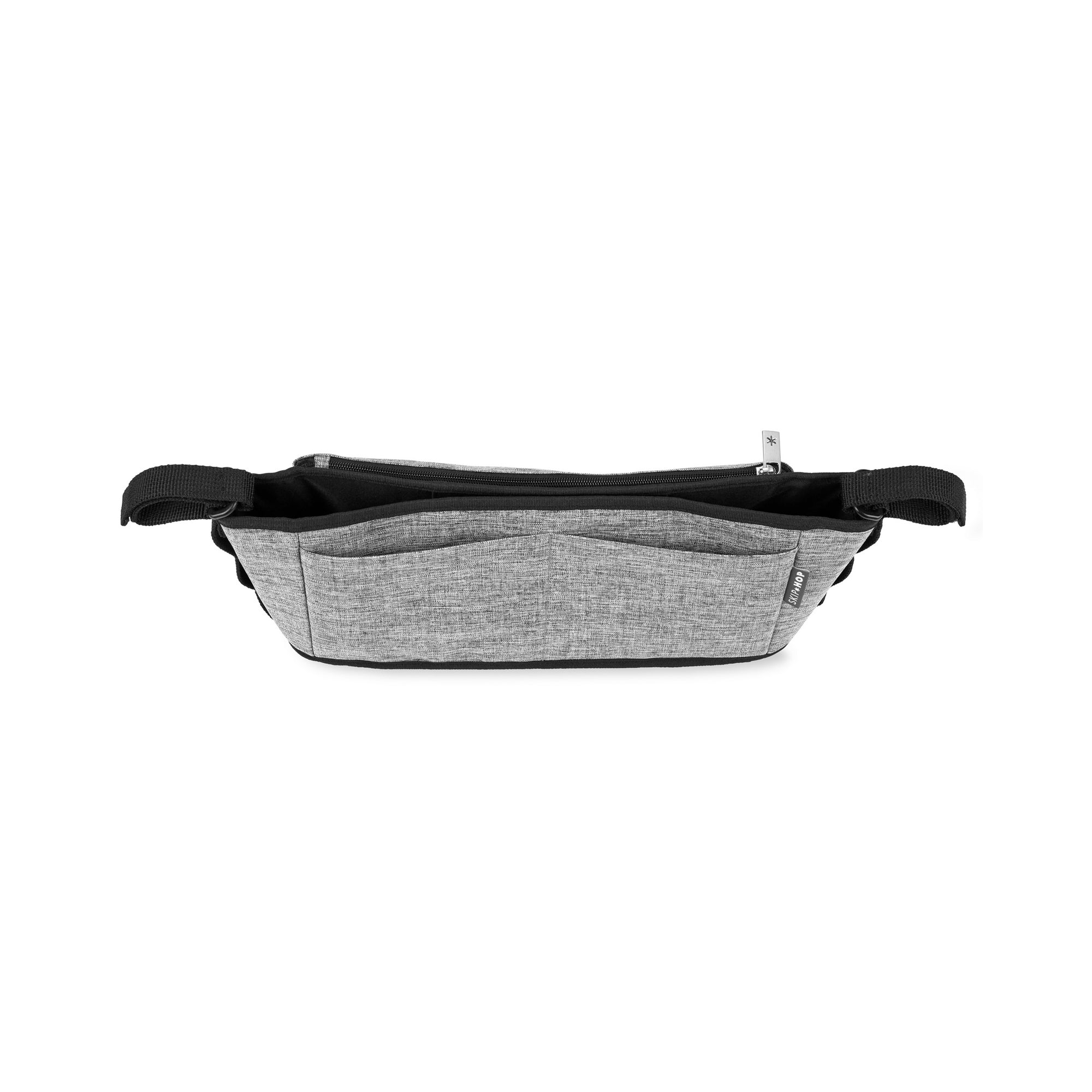 Skip Hop G - G Ultra Stroller Organizer Black - Grey Stripes Birth+ to 24M - 9R161810
