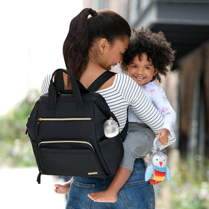 Skip Hop Mainframe Diaper Backpack - Black - 200150