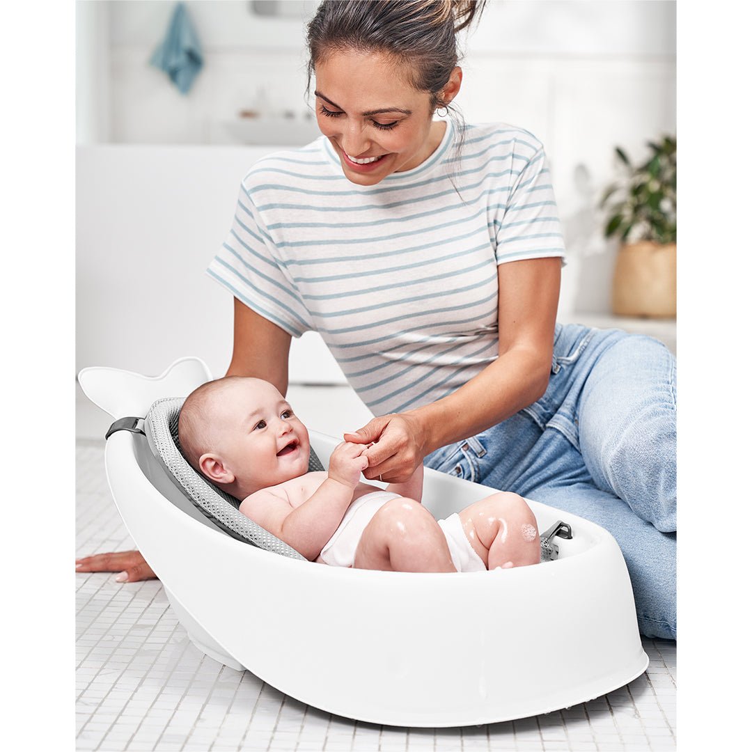 Skip Hop Moby Smart Sling 3 - Stage Tub White Birth+ To 36M - 9P466810