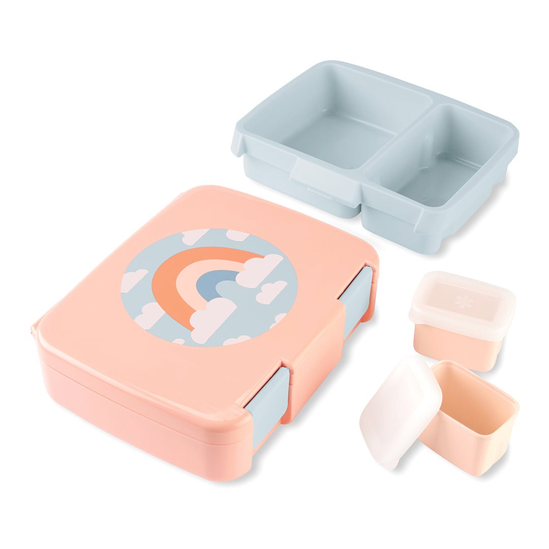 Skip Hop Spark Style Bento Lunch Box Back To School Lunch Box Rainbow - 9P142410