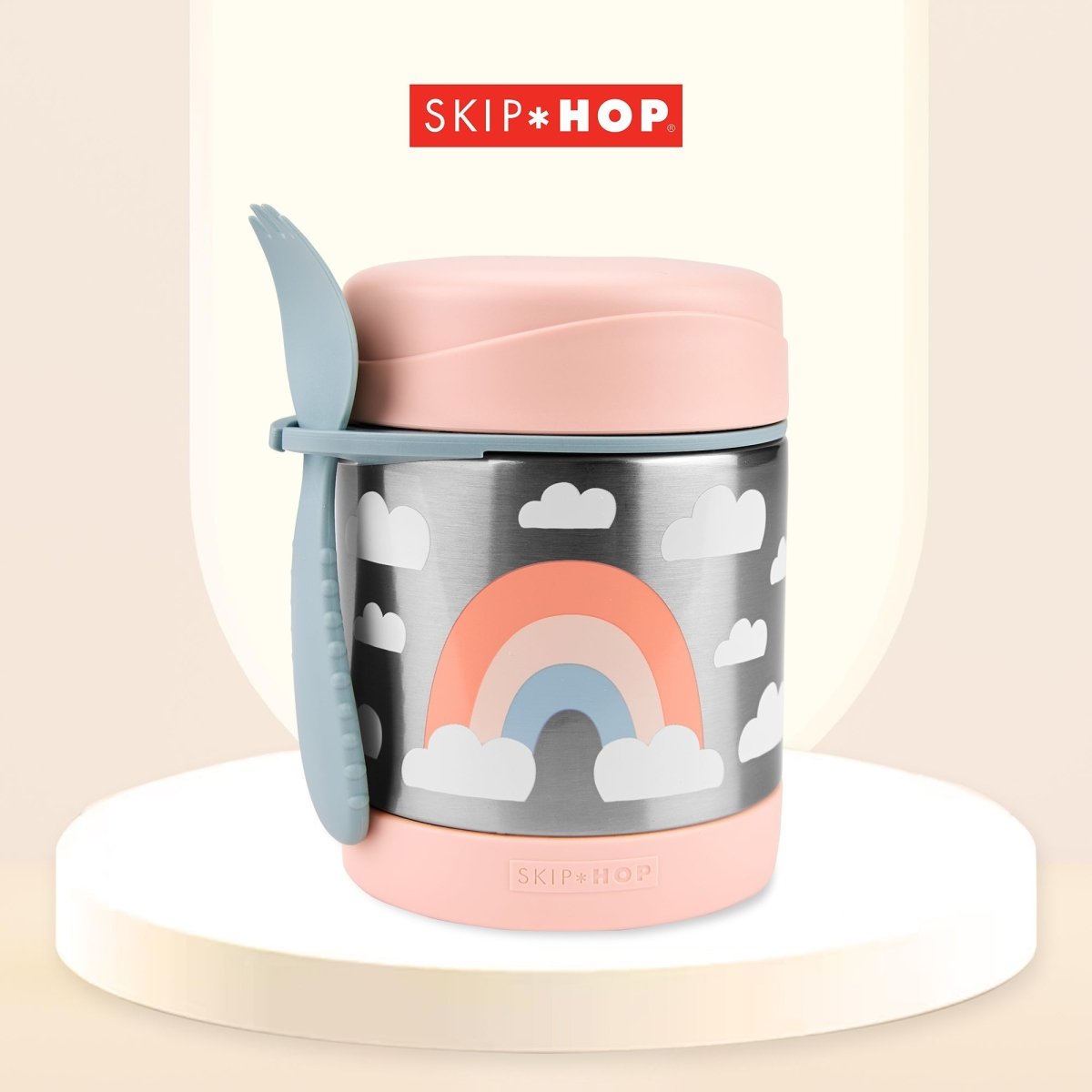 Skip Hop Spark Style Food Jar- Rainbow - 9N780510