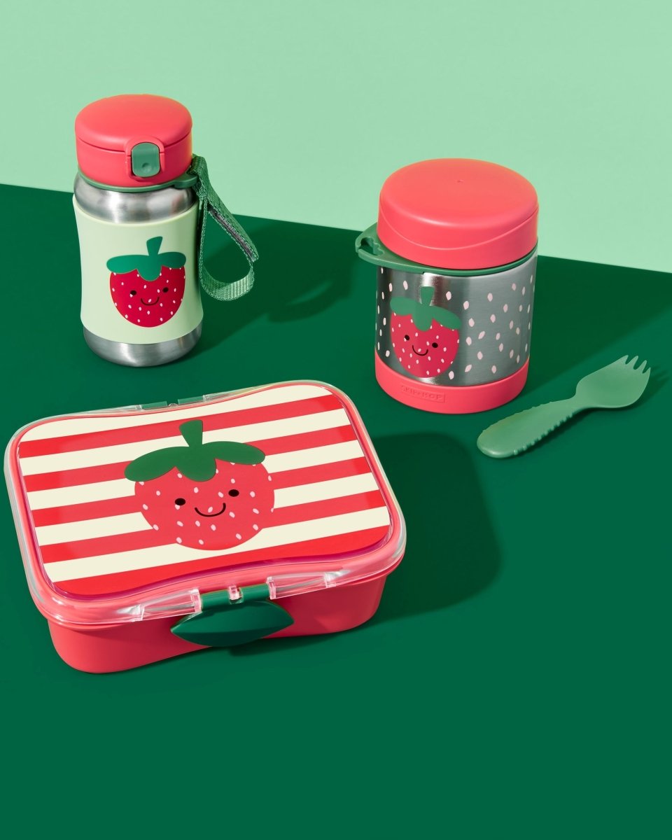 Skip Hop Spark Style Food Jar - Strawberry - 9N780410