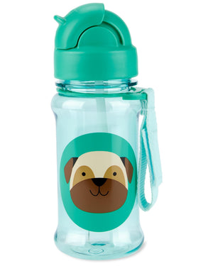 Skip Hop Tritan Renew Straw Bottle Pug 12M to 36M - 9Q777410