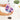 Skip Hop Zoo Fold & Go Silicone Bib - Butterfly - 232202