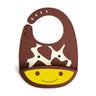 Skip Hop Zoo Fold & Go Silicone Bib Giraffe - 9I415410