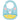 Skip Hop Zoo Fold & Go Silicone Bib - Unicorn - 232204