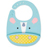 Skip Hop Zoo Fold & Go Silicone Bib - Unicorn - 232204
