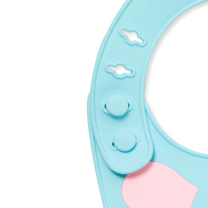 Skip Hop Zoo Fold & Go Silicone Bib - Unicorn - 232204