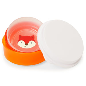 Skip Hop Zoo Smart Serve Non-Slip Bowls- Fox - 252249