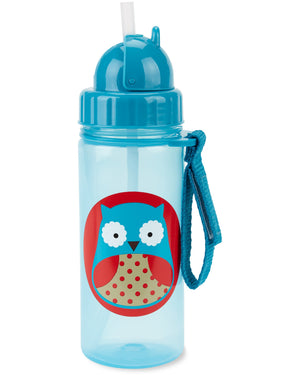 Skip Hop Zoo Straw Bottle - Owl - 9N568110