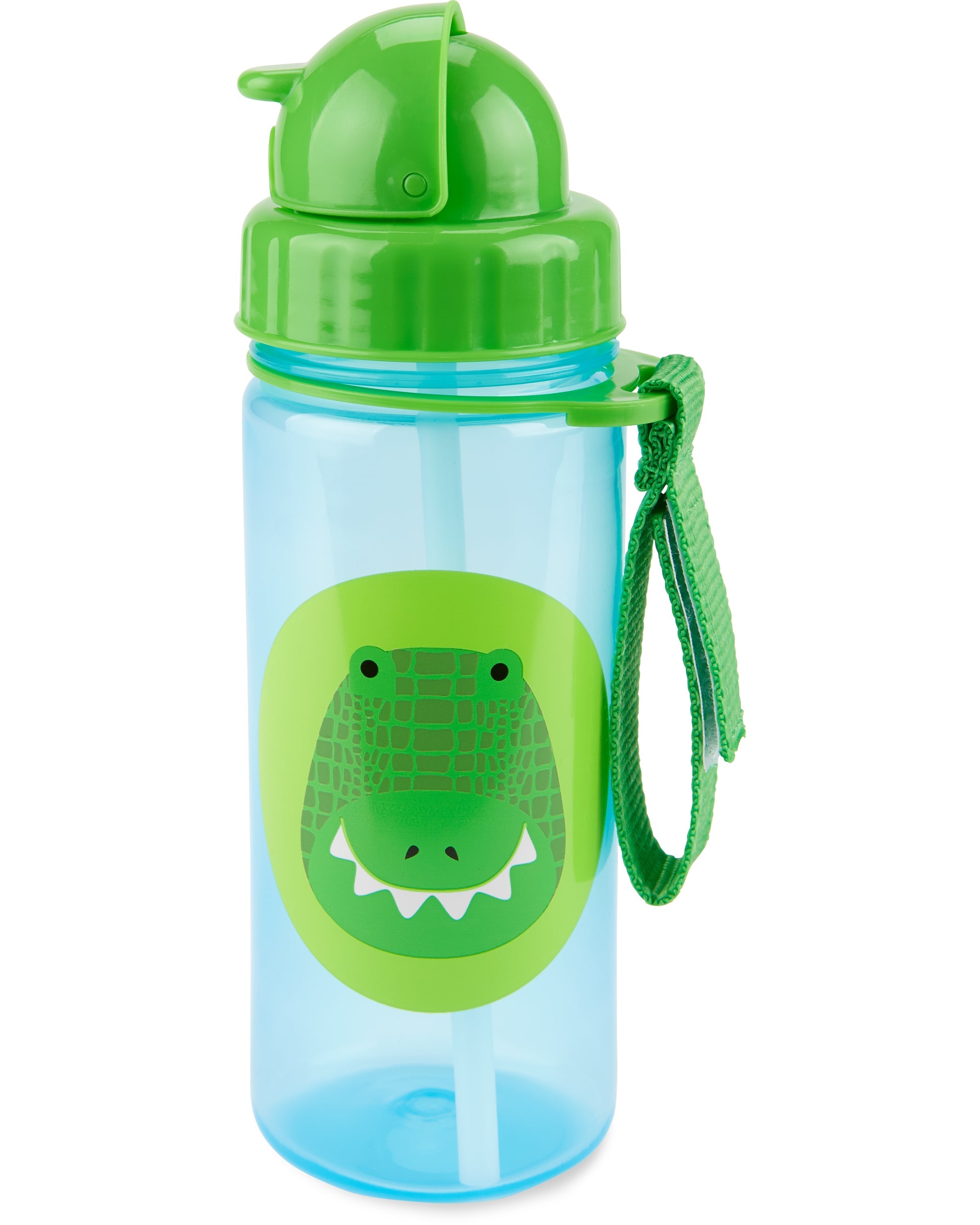 Skip Hop Zoo Straw Bottle Pp CROCODILE 18M to 36M - 9N919810