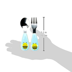 Skip Hop Zoo Utensils Fork & Spoon - Bee - 252351