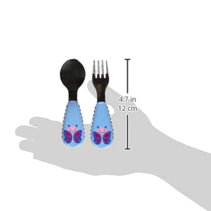 Skip Hop Zoo Utensils Fork & Spoon - Butterfly - 252364