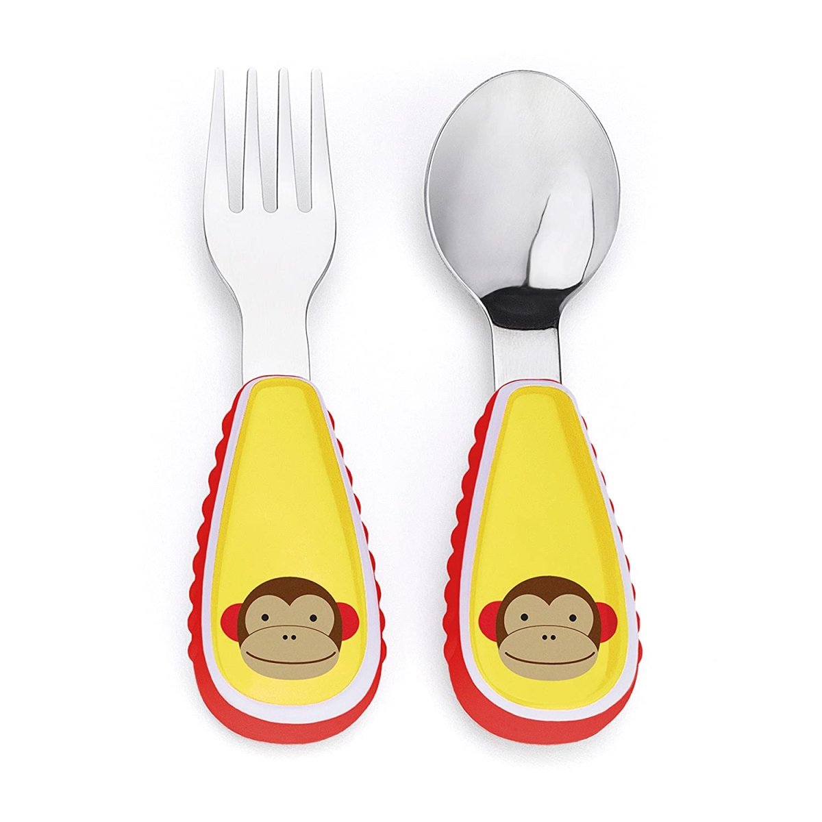 Skip Hop Zoo Utensils Fork & Spoon - Monkey - 252352