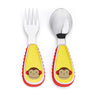 Skip Hop Zoo Utensils Fork & Spoon - Monkey - 252352