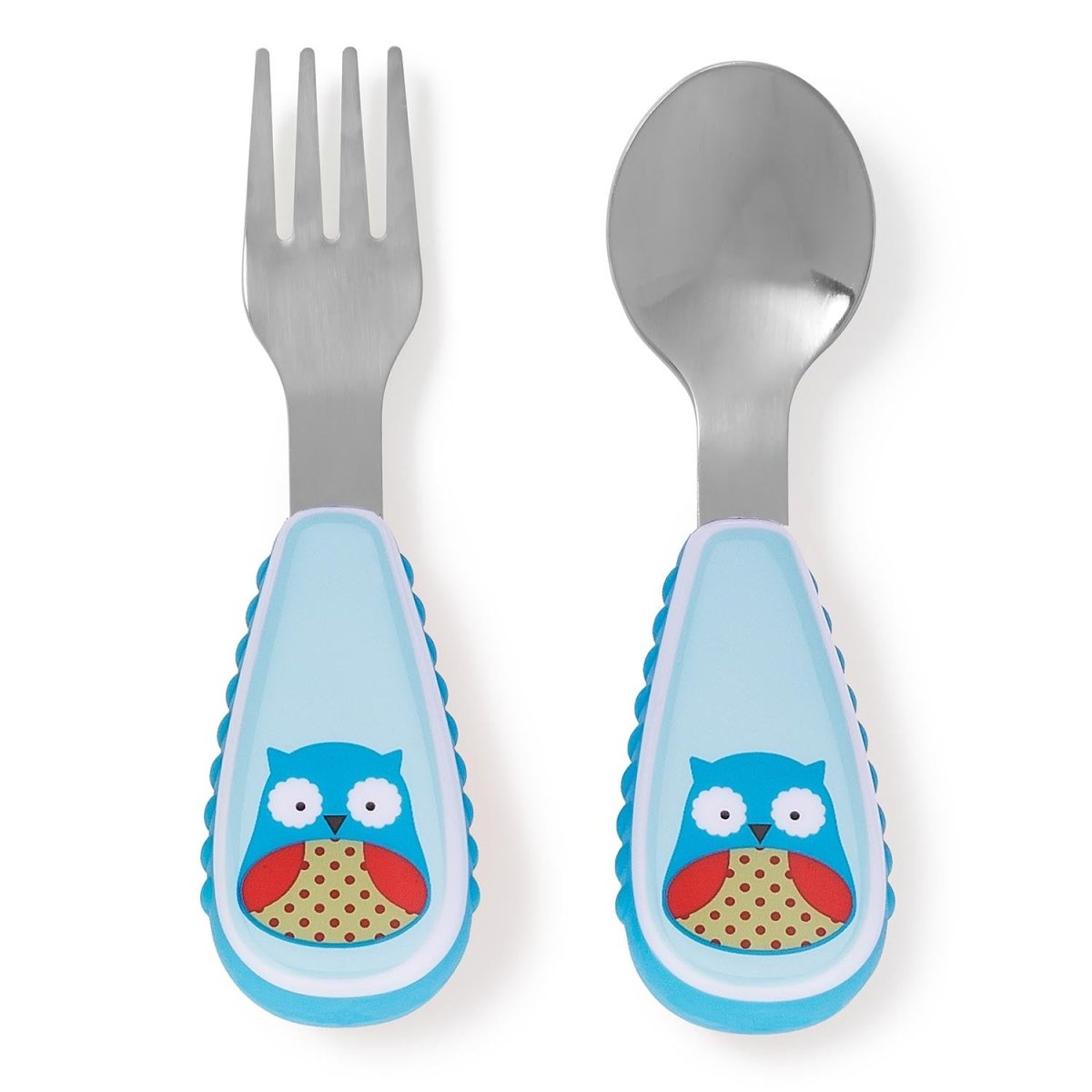 Skip Hop Zoo Utensils Fork & Spoon - Owl - 252353