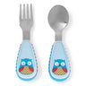 Skip Hop Zoo Utensils Fork & Spoon - Owl - 252353