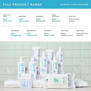 Skwsh Baby All-in-one Body Wash and Shampoo (Head to Toe) - 200 mL - Baby Skincare