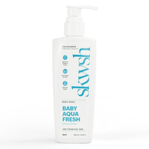 Skwsh Baby Aqua Fresh Body Wash - 200 mL - Baby Skincare