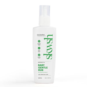 Skwsh Baby Gentle Rub Massage Oil - 100 mL - Massage Oil