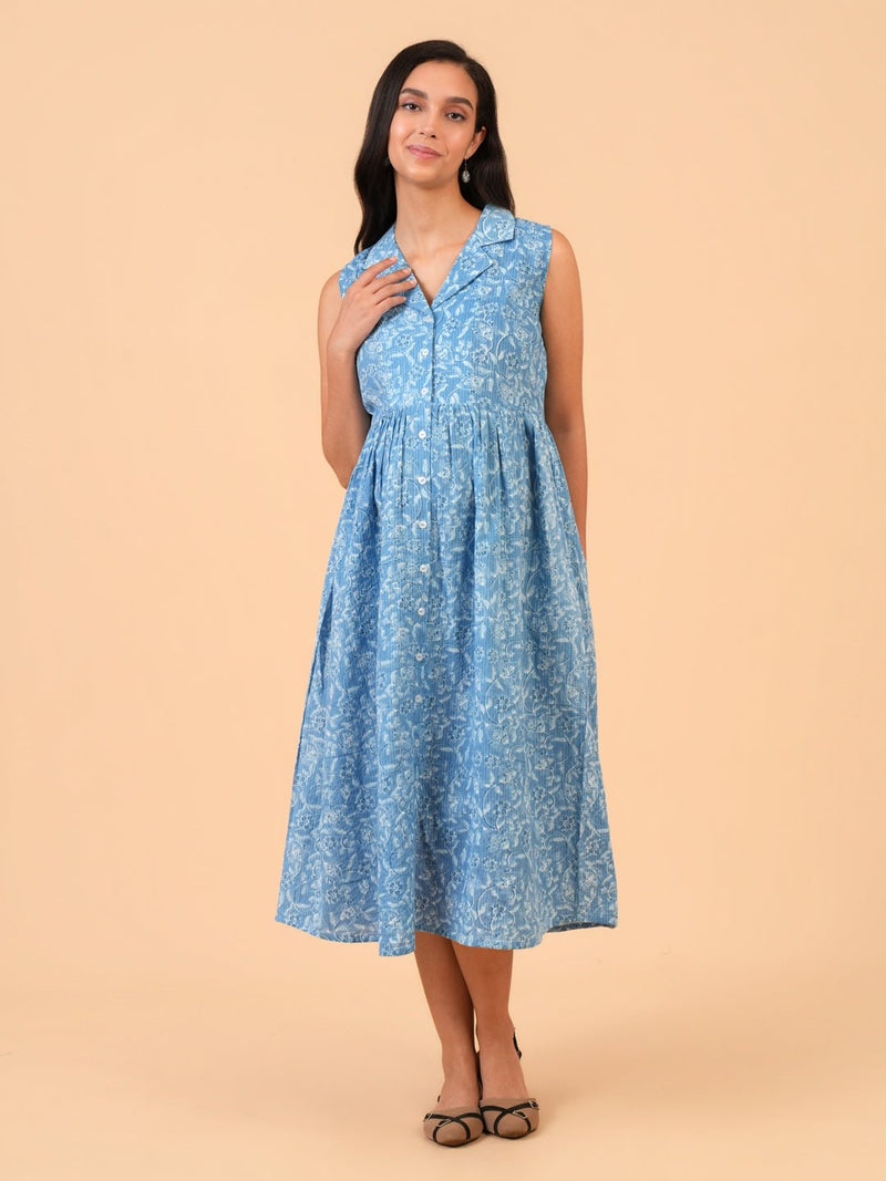 Sky Belle Maternity and Nursing Dress