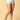 Side view of Pregnant Model wearing sky blue coloured Mama Over Belly Support Panties from the Mom Store 