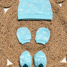 Sky Drift - Mittens, Booties and Cap set - MBC - SKDRF