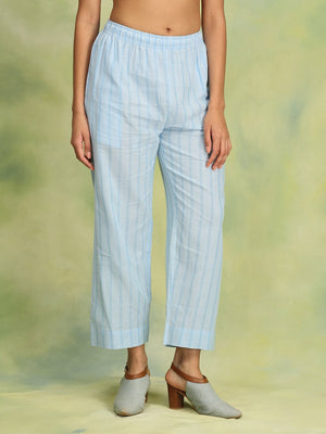 S Sky Serenade Women's Handloom Co - ord Set - Women's Co - ord Set