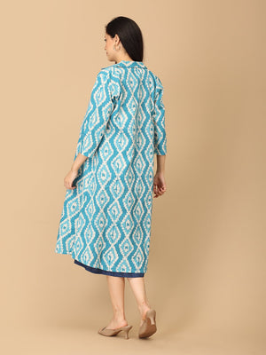 Sky‚Äôs the Limit Maternity and Nursing Shacket Dress - DRS - SK - SKYTL - S