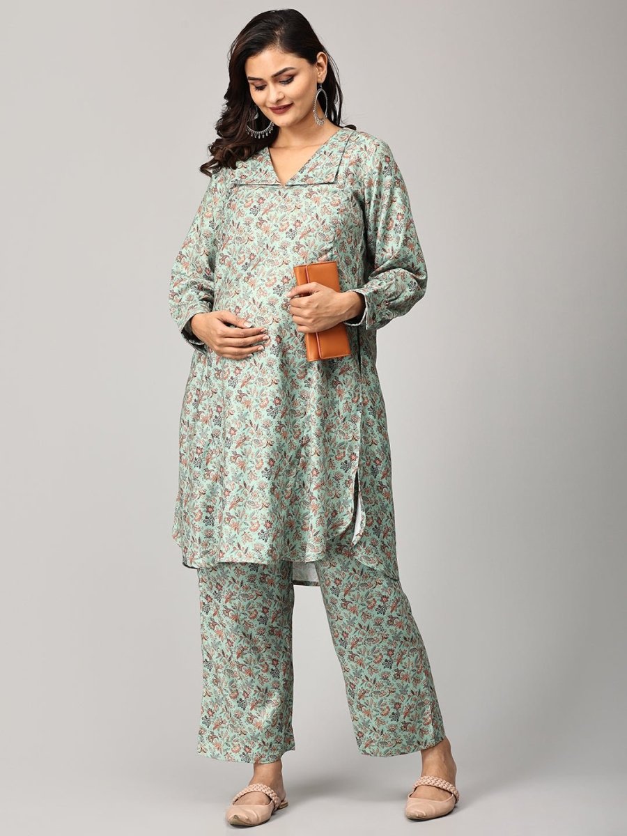Slay More Maternity and Nursing Winter Co Ord Set - MEW-SK-SLMR-S