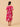 Sleek Fuchsia Maternity and Nursing Dress - S Maternity Casual Dress