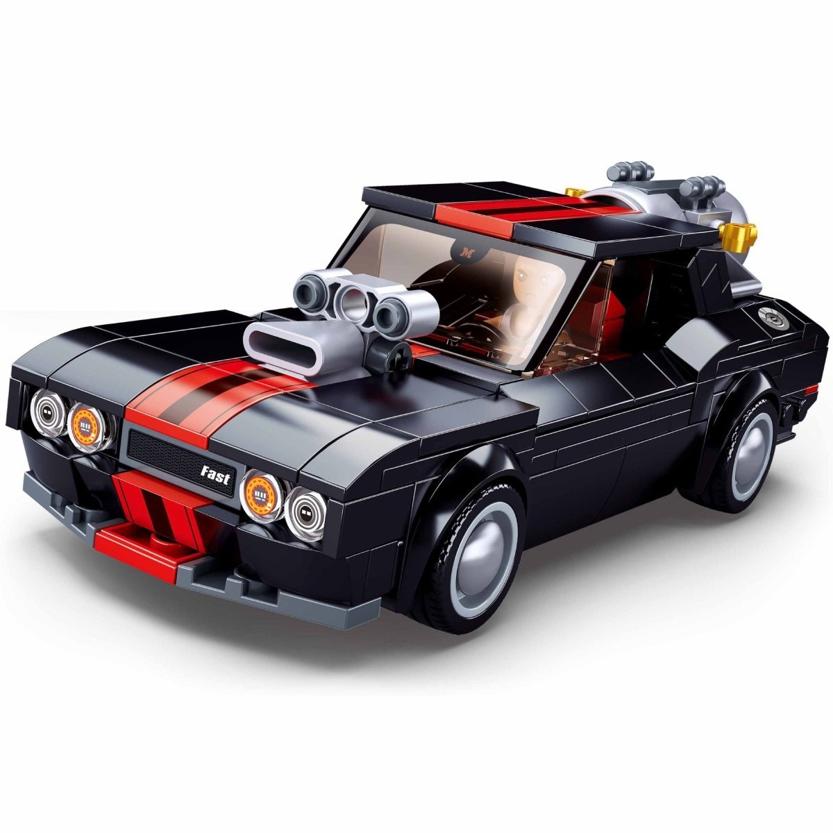 SLUBAN Building Blocks Kit for Boys and Girls - Modified Car 2 IN 1 - M38-B1085