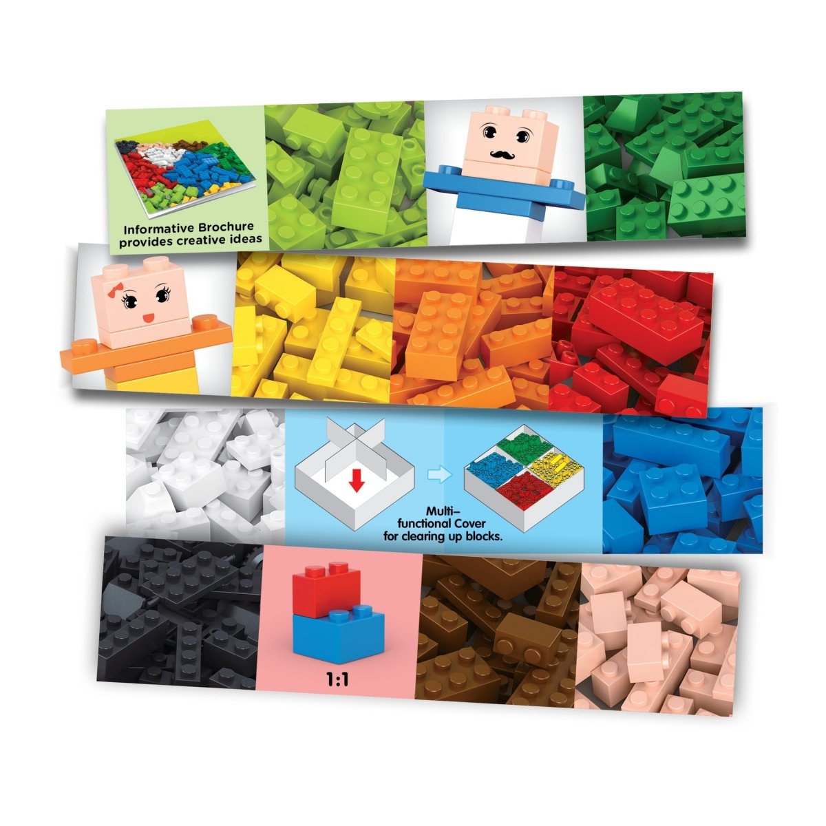 Sluban Kiddy Bricks Building Blocks Kit - M38-B0502