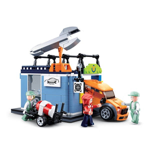 Sluban Maintenance Shop Building Blocks Kit For Boys - M38-B0759C