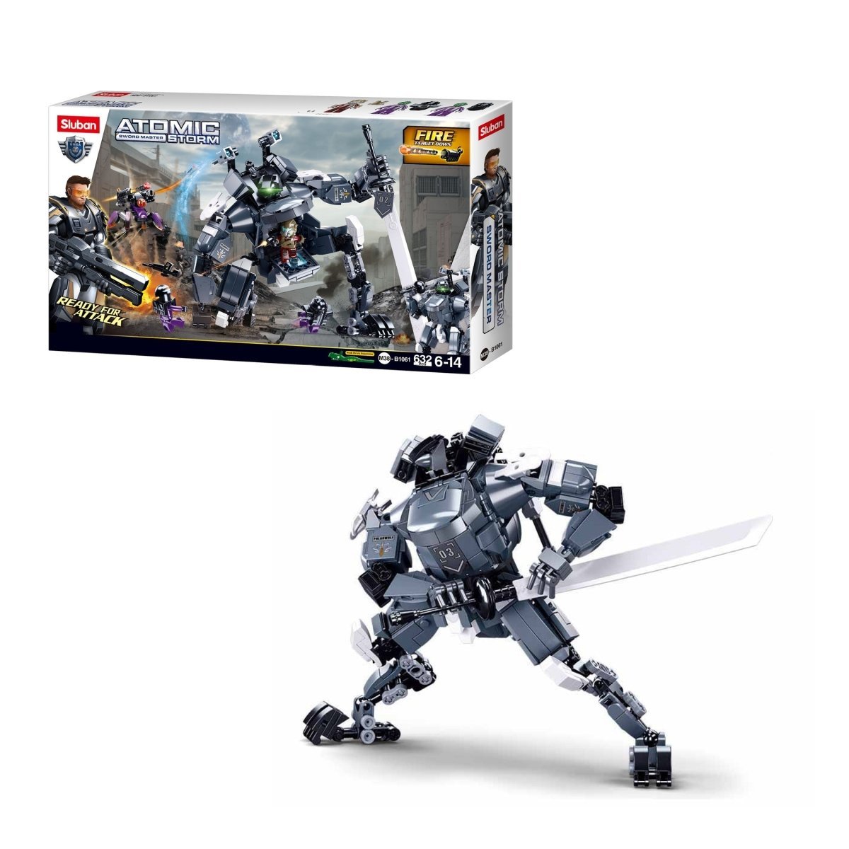 Sluban Show Your Blade Building Blocks Kit - M38-B1061