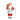 Small Masterchef Santa Claus self Standing Christmas Table Décor & Christmas Decoration - 14 inch Christmas