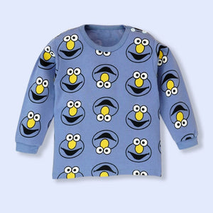 Smiley Face Full sleeves tops & pants set Unisex Kids Wear - 18 - 24 months Kids Clothing