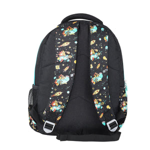 Smily Kiddos 10 ltrs Backpack Space Theme - Black - School Bag