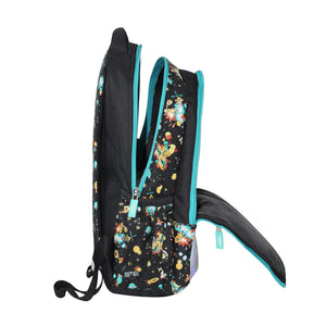 Smily Kiddos 10 ltrs Backpack Space Theme - Black - School Bag
