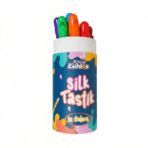 Smily Kiddos 12 Colors Silky Crayon Set - Crayons