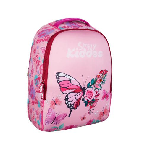 Smily Kiddos 12L Butterfly Neoprene Junior Backpack – Pink - SK16001821