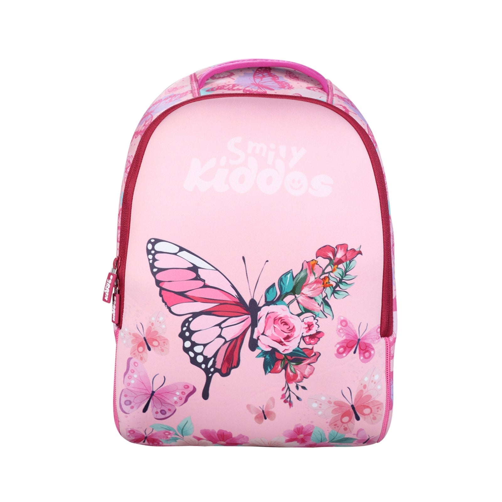 Smily Kiddos 12L Butterfly Neoprene Junior Backpack – Pink - SK16001821