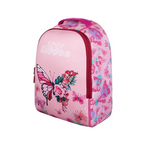 Smily Kiddos 12L Butterfly Neoprene Junior Backpack – Pink - SK16001821