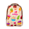 Smily Kiddos 12L Ice Cream Neoprene Junior Backpack – Cream - SK16001822