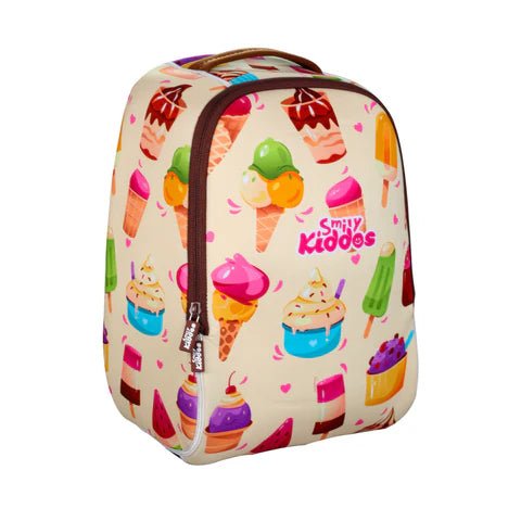 Smily Kiddos 12L Ice Cream Neoprene Junior Backpack – Cream - SK16001822