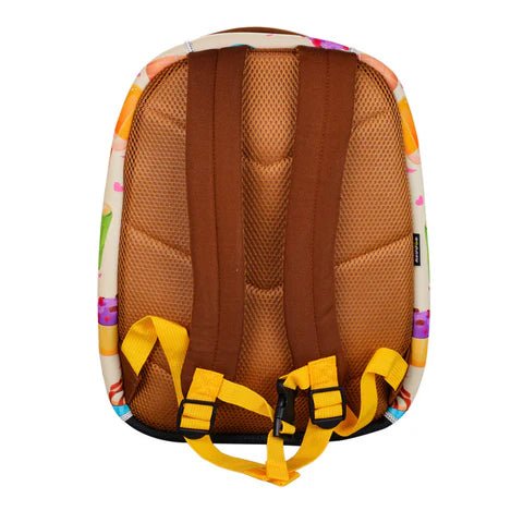 Smily Kiddos 12L Ice Cream Neoprene Junior Backpack – Cream - SK16001822